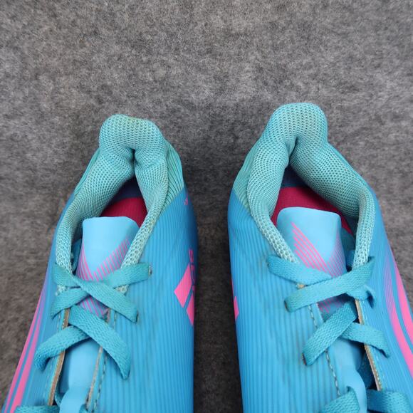 Adidas Cleats Shoes Mens 9 X Speedflow.4 FG Soccer Football Blue Pink Low Sport main image 8